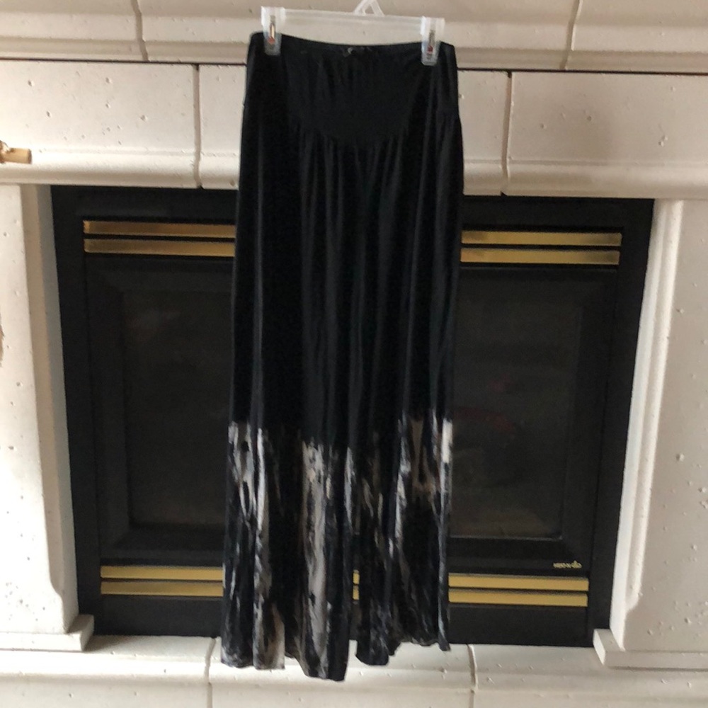 Wide leg flowy tie dye cozy pants Small